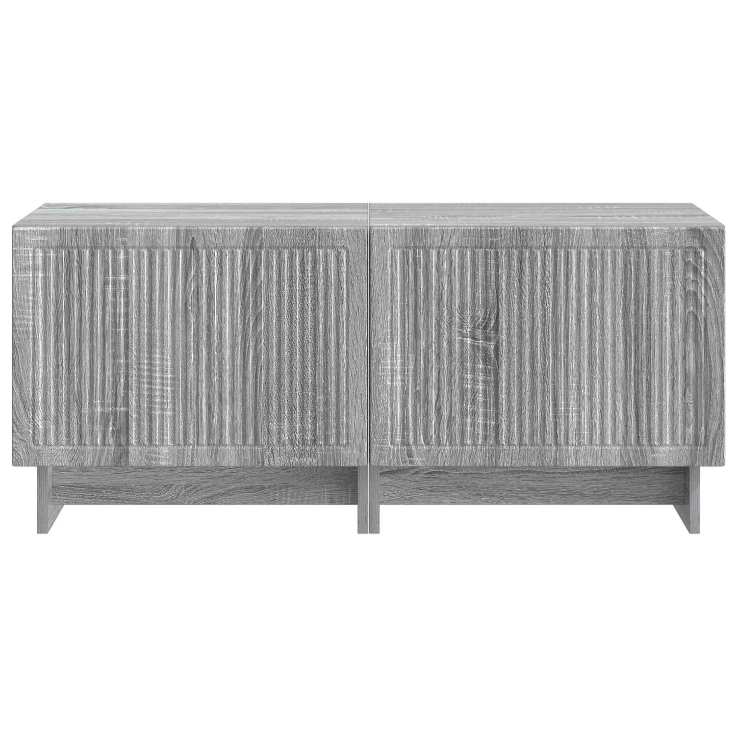 vidaXL TV Cabinet Grey Sonoma Engineered Wood