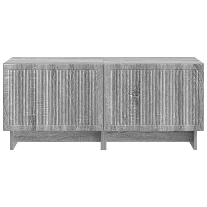 vidaXL TV Cabinet Grey Sonoma Engineered Wood