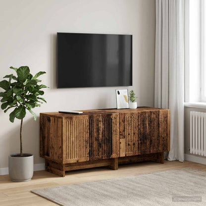 vidaXL TV Cabinet Old Wood Engineered Wood