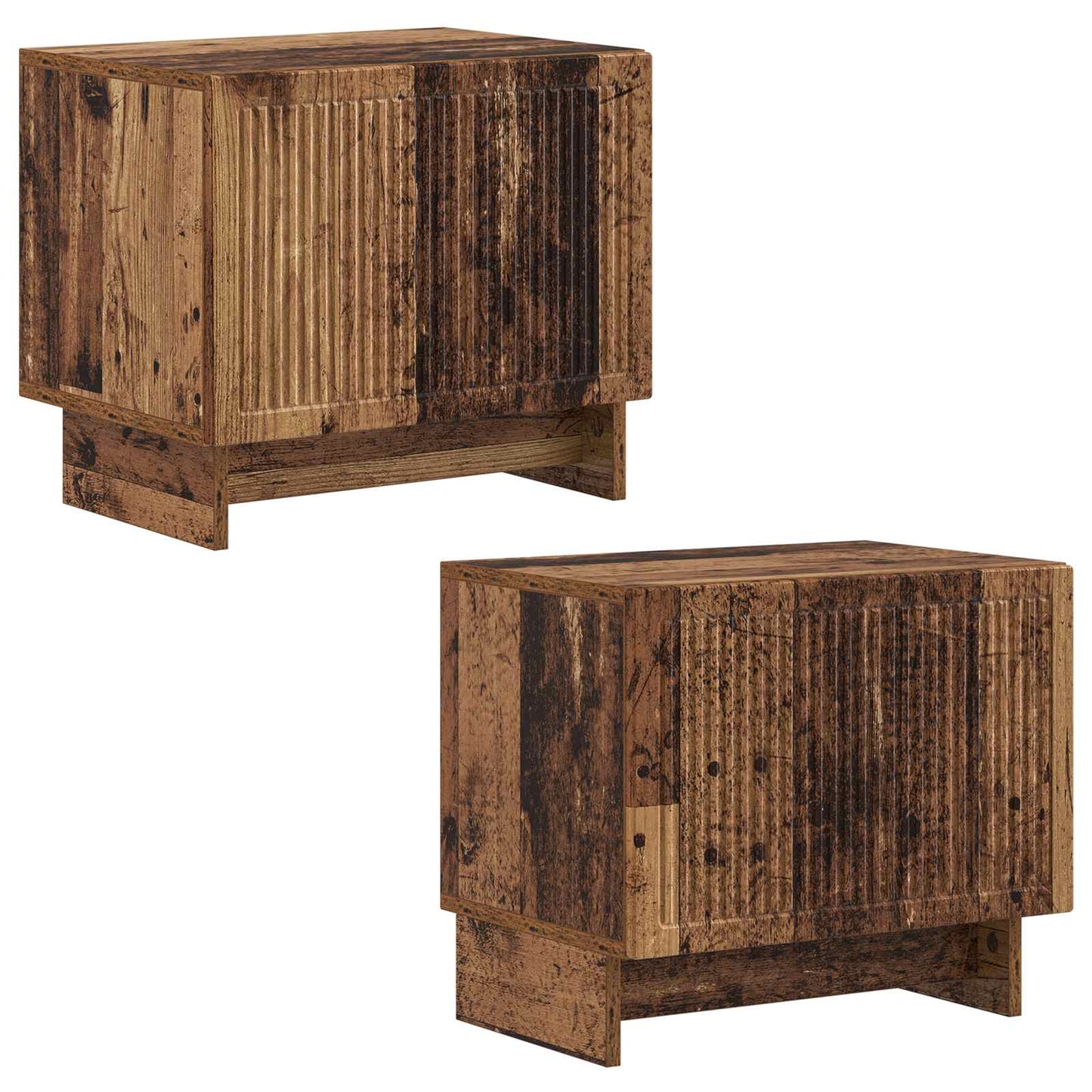 vidaXL TV Cabinet Old Wood Engineered Wood
