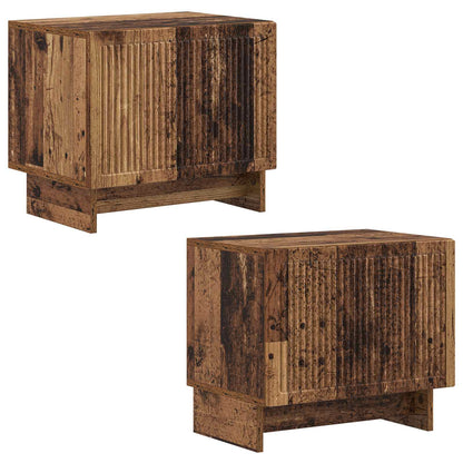 vidaXL TV Cabinet Old Wood Engineered Wood