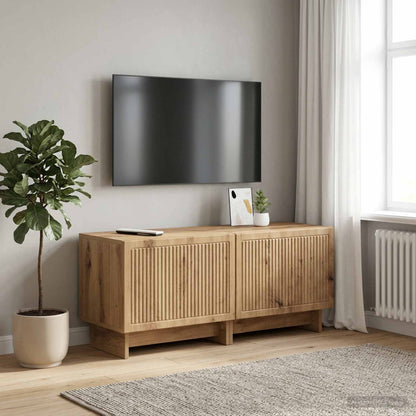 vidaXL TV Cabinet Artisan Oak Engineered Wood