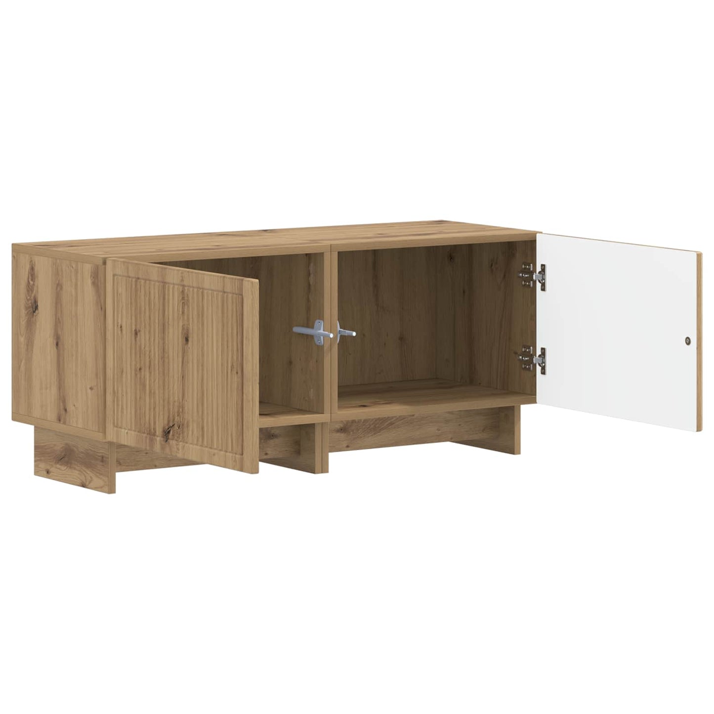vidaXL TV Cabinet Artisan Oak Engineered Wood