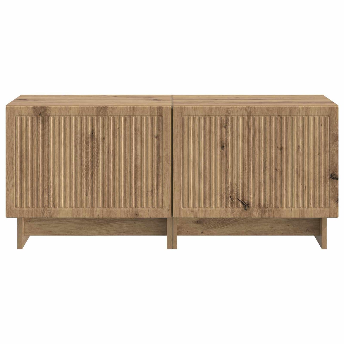 vidaXL TV Cabinet Artisan Oak Engineered Wood