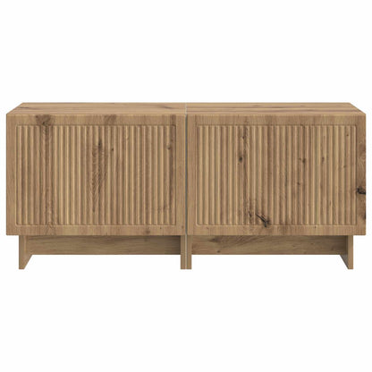 vidaXL TV Cabinet Artisan Oak Engineered Wood