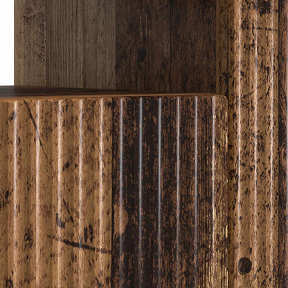 vidaXL LED TV Cabinet Old Wood Engineered Wood