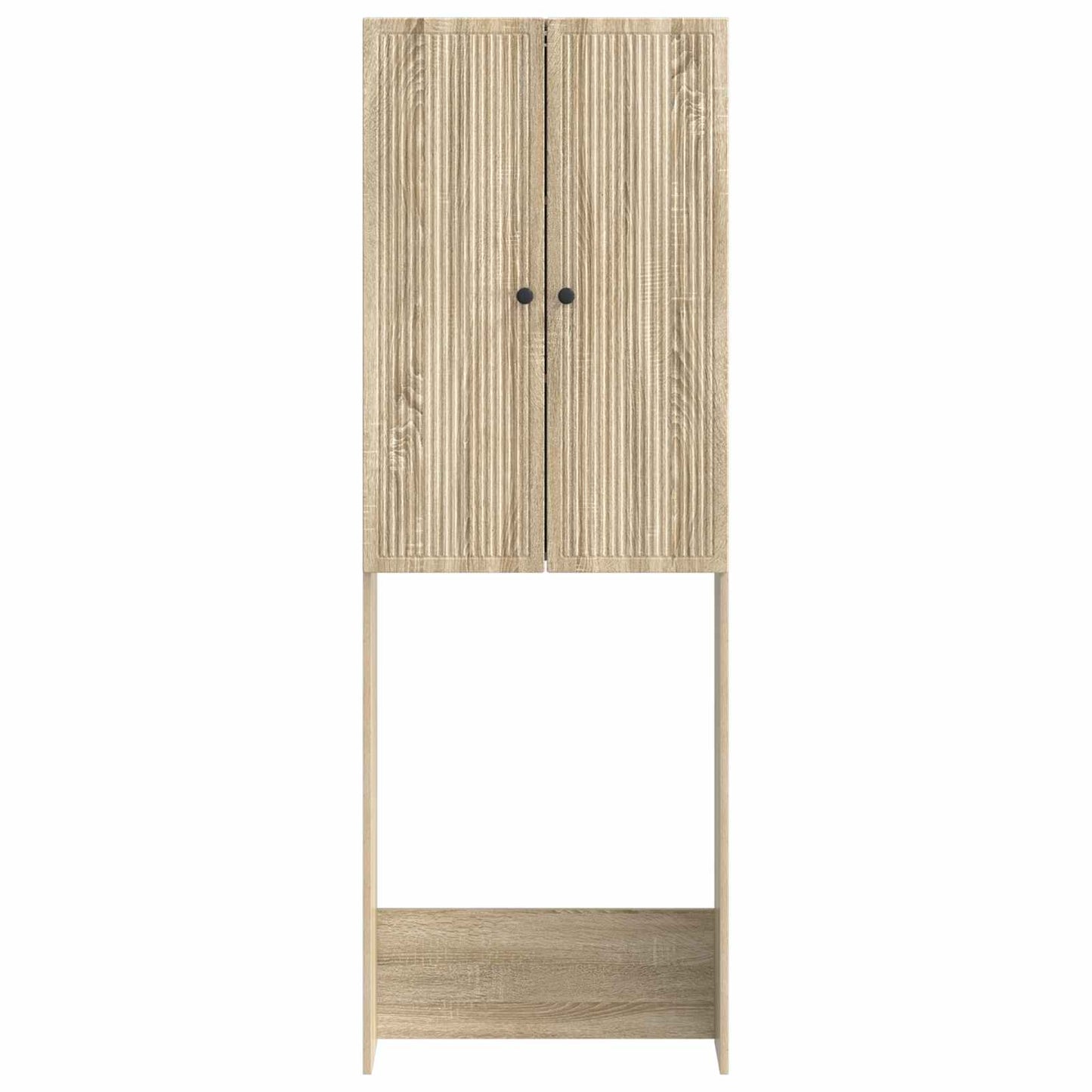 vidaXL Toilet Cabinet EDE Sonoma Oak 66 x 25.5 x 190 cm