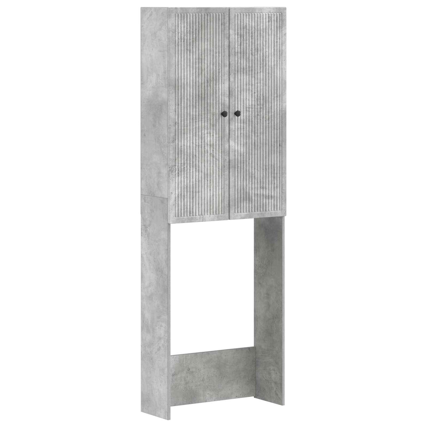 vidaXL Toilet Cabinet EDE Concrete Grey 66 x 25.5 x 190 cm