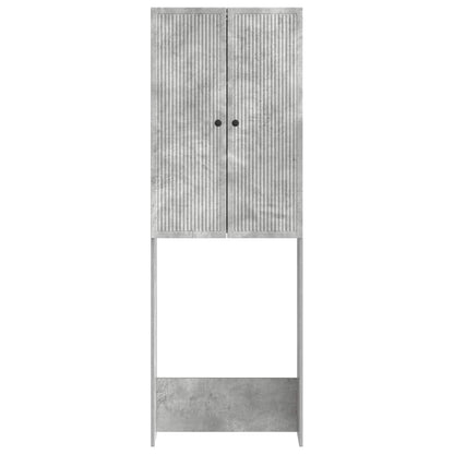 vidaXL Toilet Cabinet EDE Concrete Grey 66 x 25.5 x 190 cm