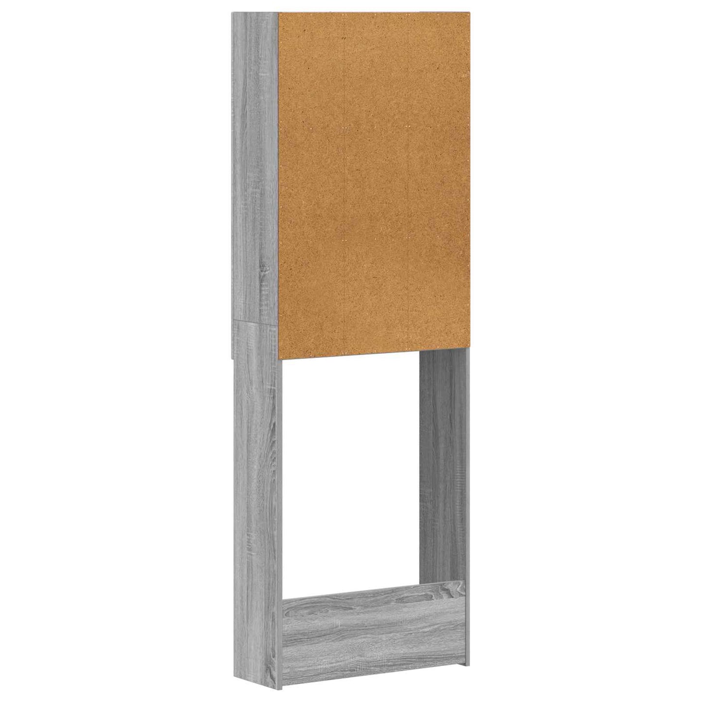 vidaXL Toilet Cabinet EDE Grey Sonoma 66 x 25.5 x 190 cm