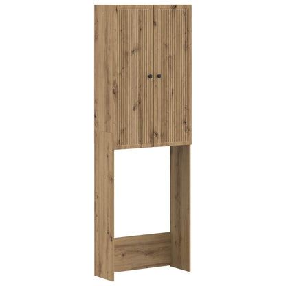 vidaXL Toilet Cabinet EDE Artisan Oak 66 x 25.5 x 190 cm