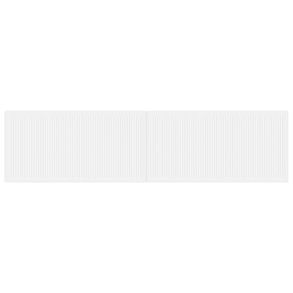 vidaXL Wall-Mounted Headboard EDE White Engineered Wood