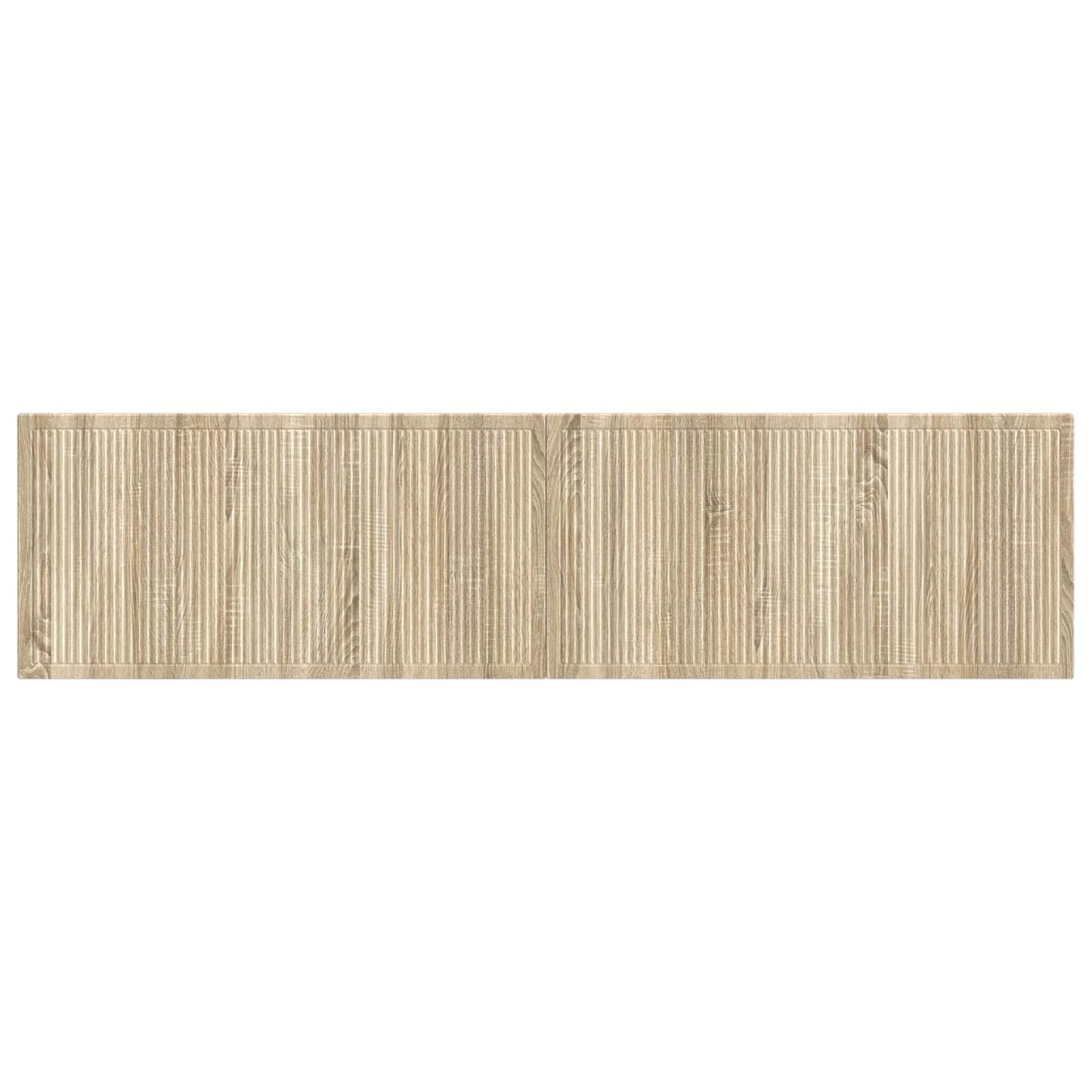 vidaXL Wall-Mounted Headboard EDE Sonoma Oak Engineered Wood