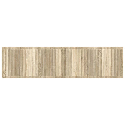 vidaXL Wall-Mounted Headboard EDE Sonoma Oak Engineered Wood