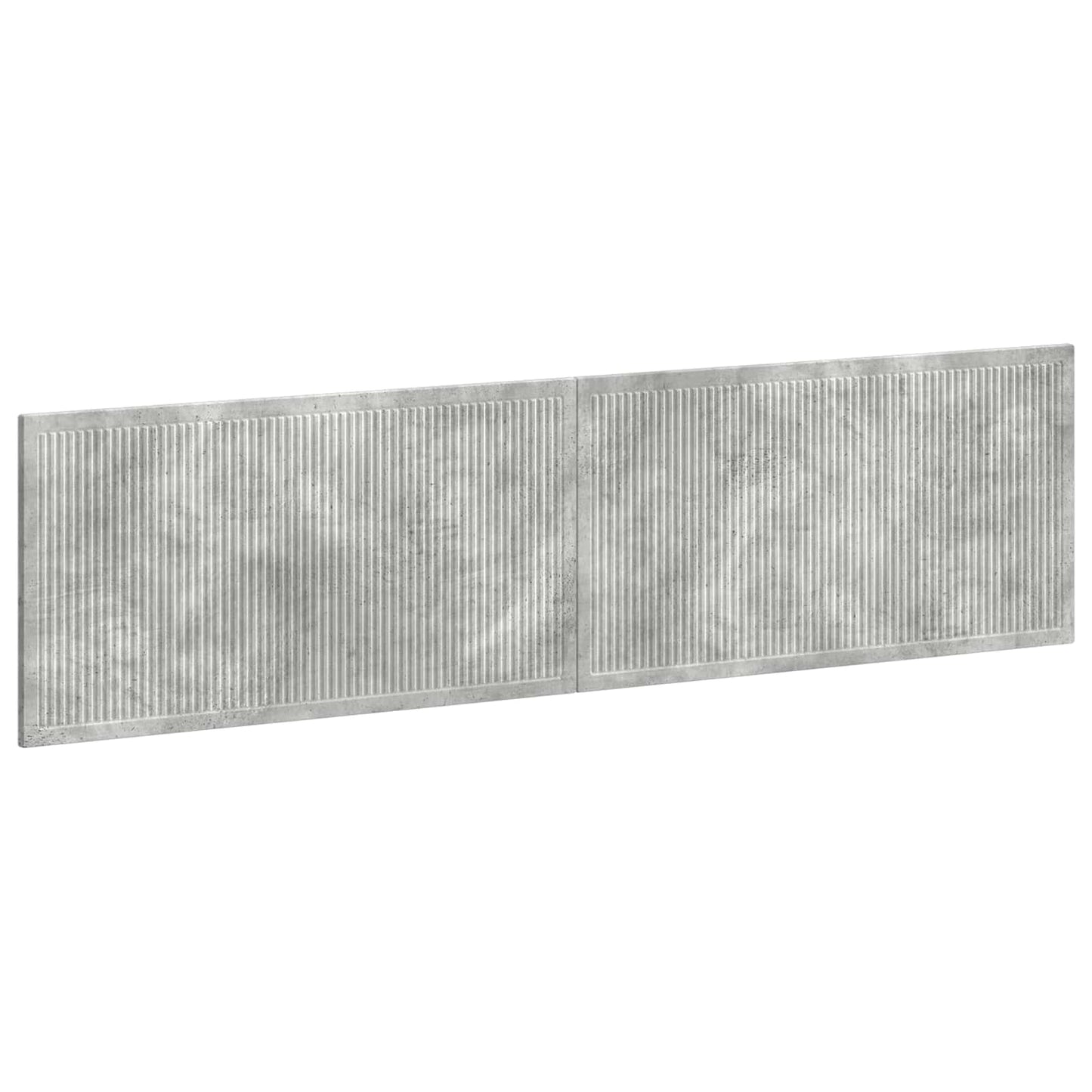 vidaXL Wall-Mounted Headboard EDE Concrete Grey Engineered Wood