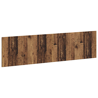 vidaXL Wall-Mounted Headboard EDE Old Wood Engineered Wood