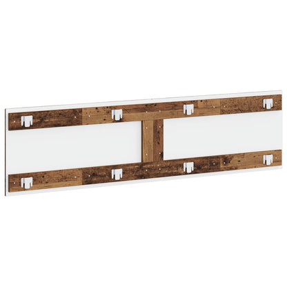 vidaXL Wall-Mounted Headboard EDE Old Wood Engineered Wood