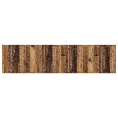 vidaXL Wall-Mounted Headboard EDE Old Wood Engineered Wood