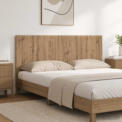 vidaXL Wall-Mounted Headboard EDE Artisan Oak Engineered Wood