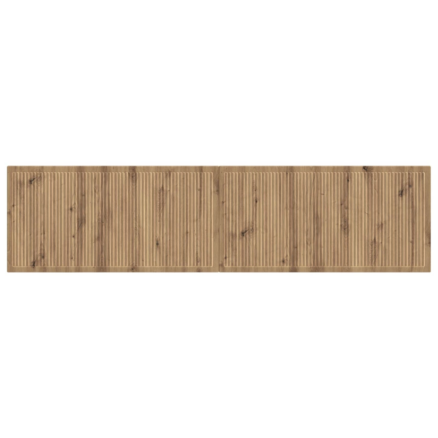 vidaXL Wall-Mounted Headboard EDE Artisan Oak Engineered Wood