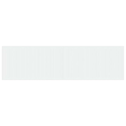 vidaXL Wall-Mounted Headboard EDE White Engineered Wood