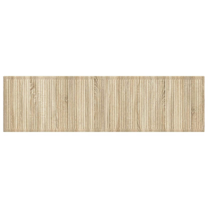 vidaXL Wall-Mounted Headboard EDE Sonoma Oak Engineered Wood