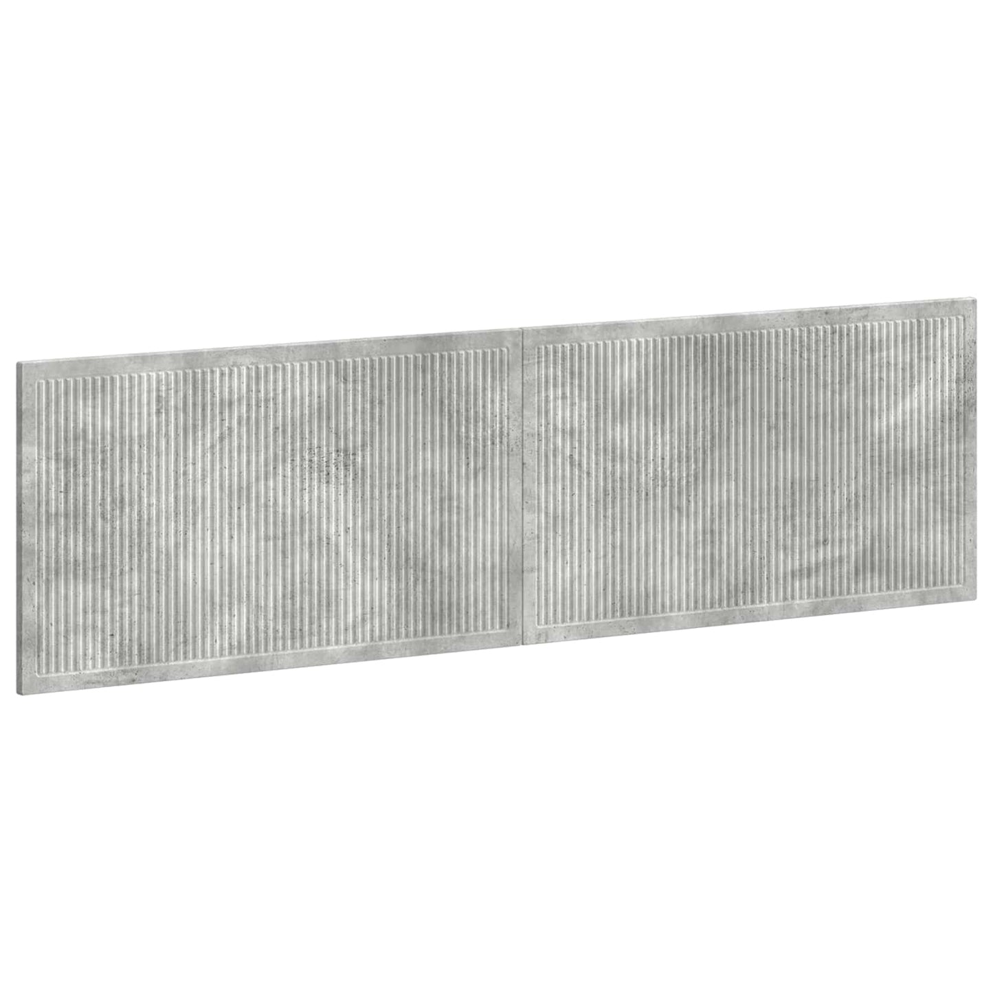 vidaXL Wall-Mounted Headboard EDE Concrete Grey Engineered Wood