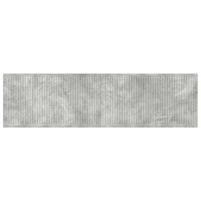 vidaXL Wall-Mounted Headboard EDE Concrete Grey Engineered Wood