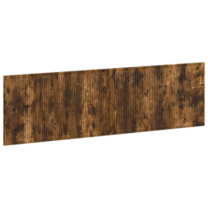 vidaXL Wall-Mounted Headboard EDE Smoked Oak Engineered Wood