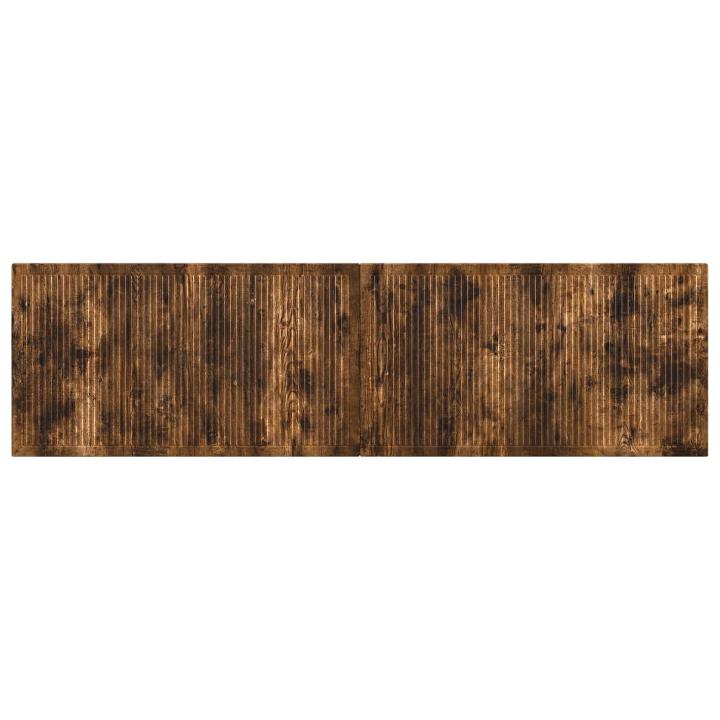 vidaXL Wall-Mounted Headboard EDE Smoked Oak Engineered Wood