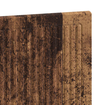 vidaXL Wall-Mounted Headboard EDE Old Wood Engineered Wood