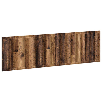 vidaXL Wall-Mounted Headboard EDE Old Wood Engineered Wood