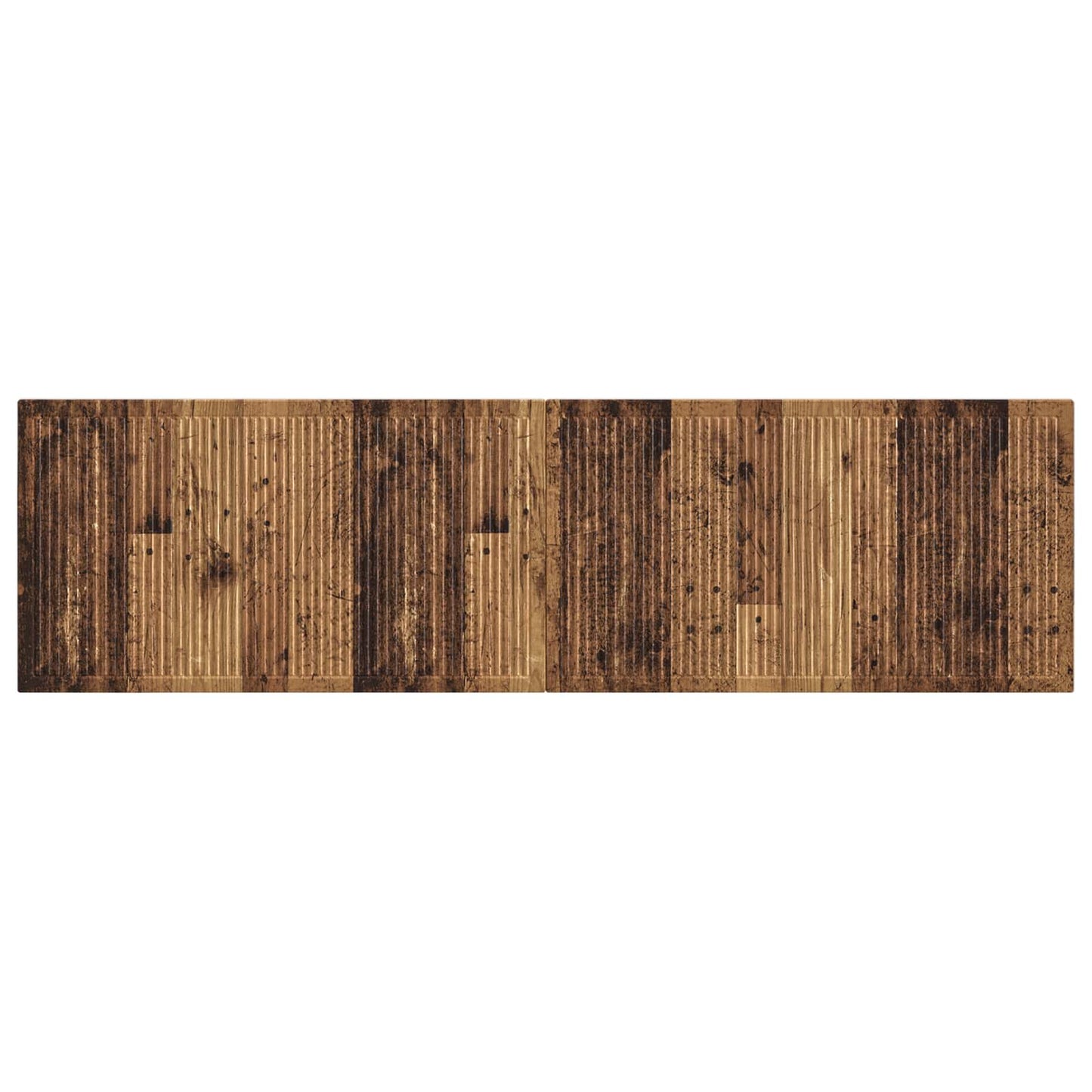 vidaXL Wall-Mounted Headboard EDE Old Wood Engineered Wood