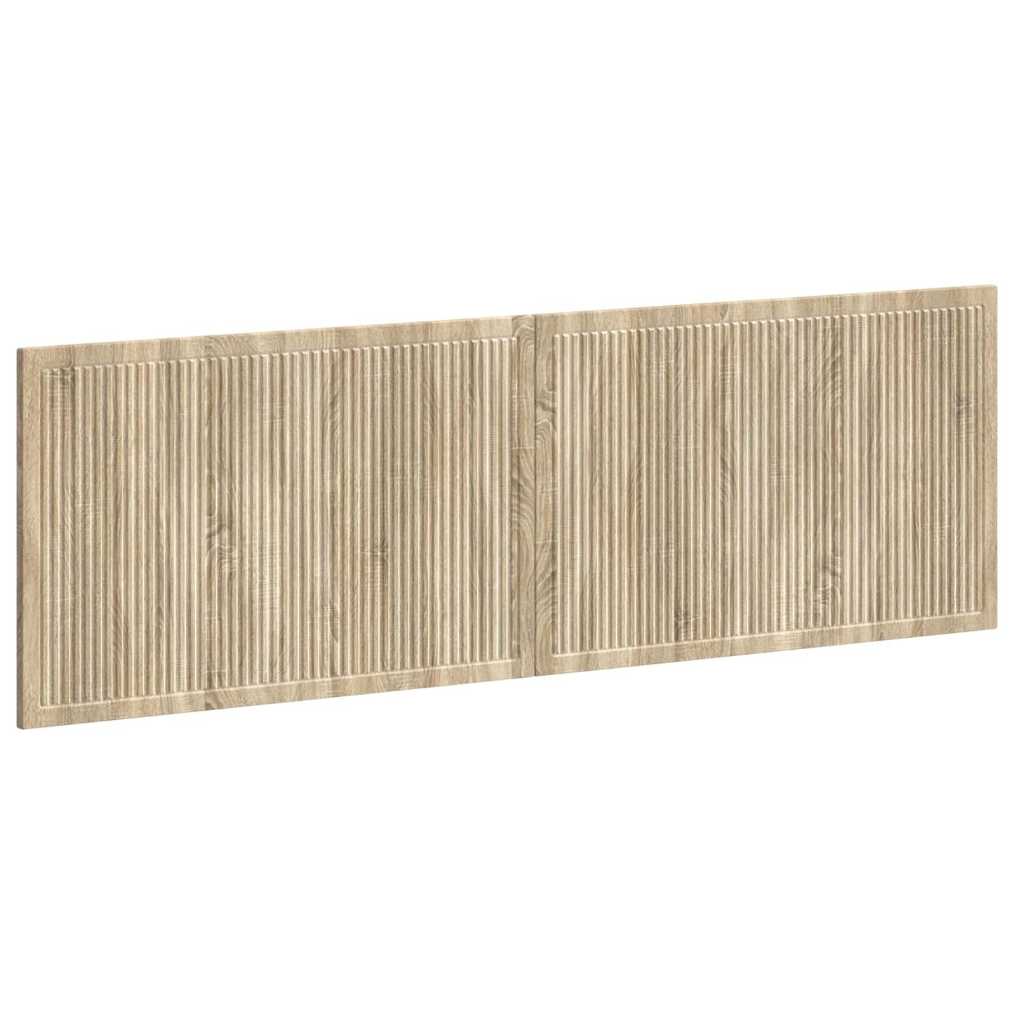 vidaXL Wall-Mounted Headboard EDE Sonoma Oak Engineered Wood