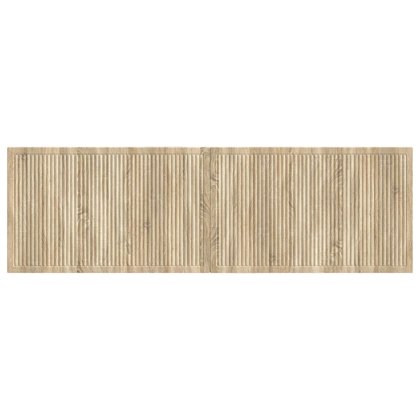 vidaXL Wall-Mounted Headboard EDE Sonoma Oak Engineered Wood