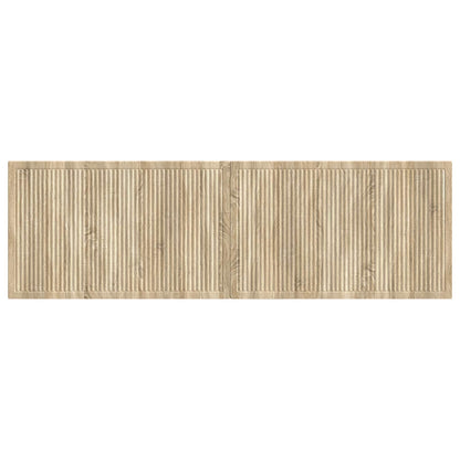 vidaXL Wall-Mounted Headboard EDE Sonoma Oak Engineered Wood