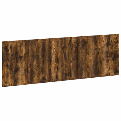 vidaXL Wall-Mounted Headboard EDE Smoked Oak Engineered Wood
