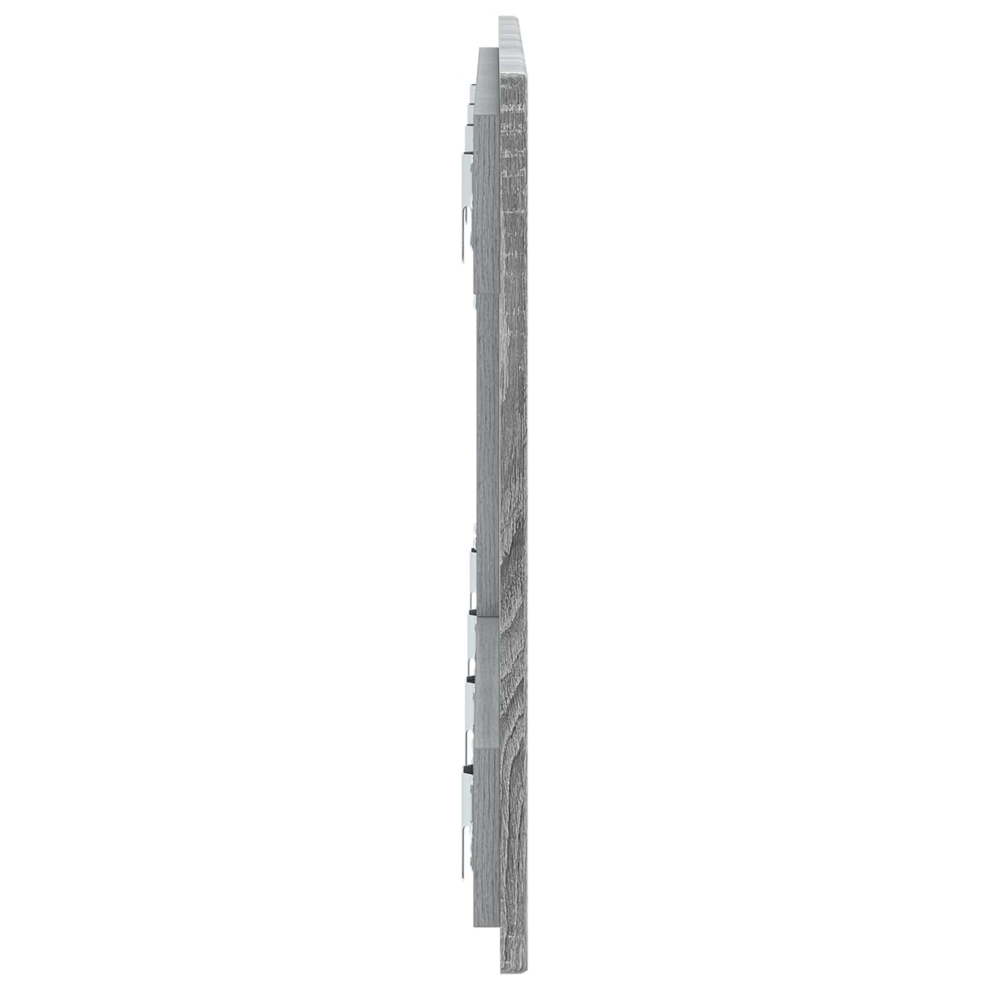 vidaXL Wall-Mounted Headboard EDE Grey Sonoma Engineered Wood