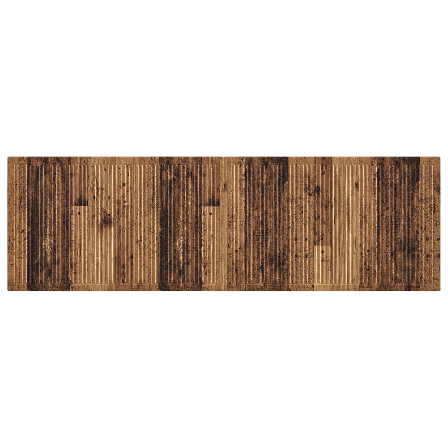 vidaXL Wall-Mounted Headboard EDE Old Wood Engineered Wood
