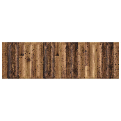 vidaXL Wall-Mounted Headboard EDE Old Wood Engineered Wood