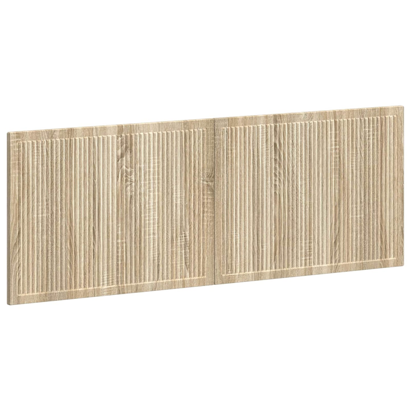 vidaXL Wall-Mounted Headboard EDE Sonoma Oak Engineered Wood