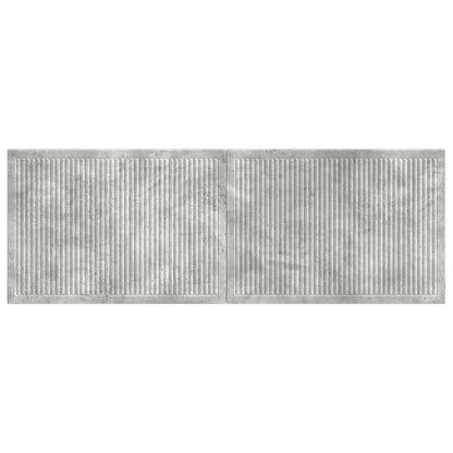 vidaXL Wall-Mounted Headboard EDE Concrete Grey Engineered Wood