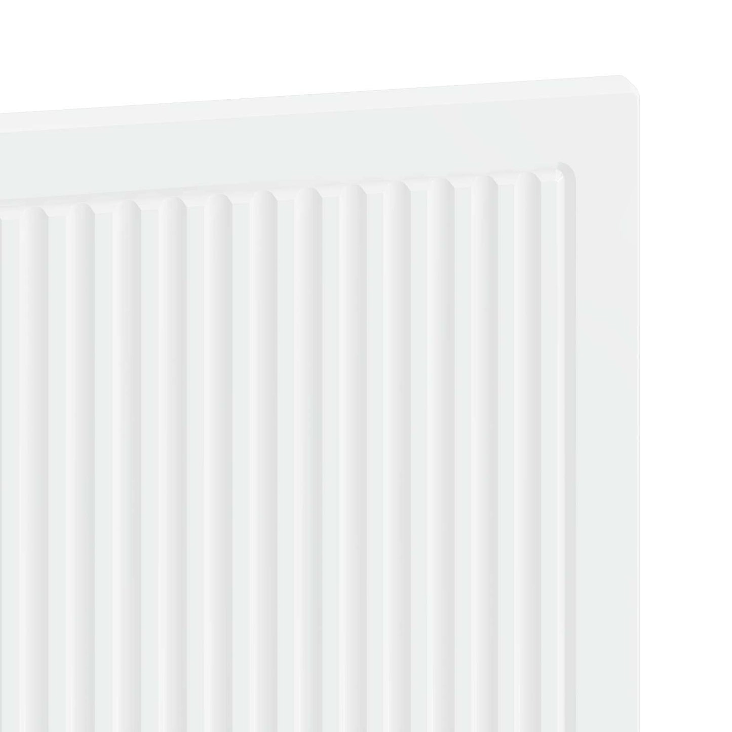 vidaXL Wall-Mounted Headboard EDE High Gloss White Engineered Wood