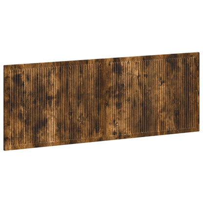 vidaXL Wall-Mounted Headboard EDE Smoked Oak Engineered Wood