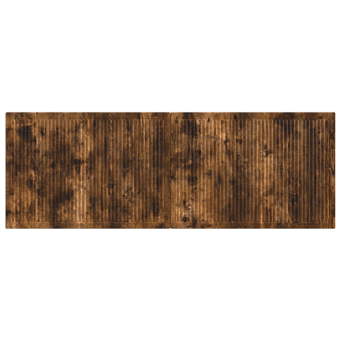 vidaXL Wall-Mounted Headboard EDE Smoked Oak Engineered Wood