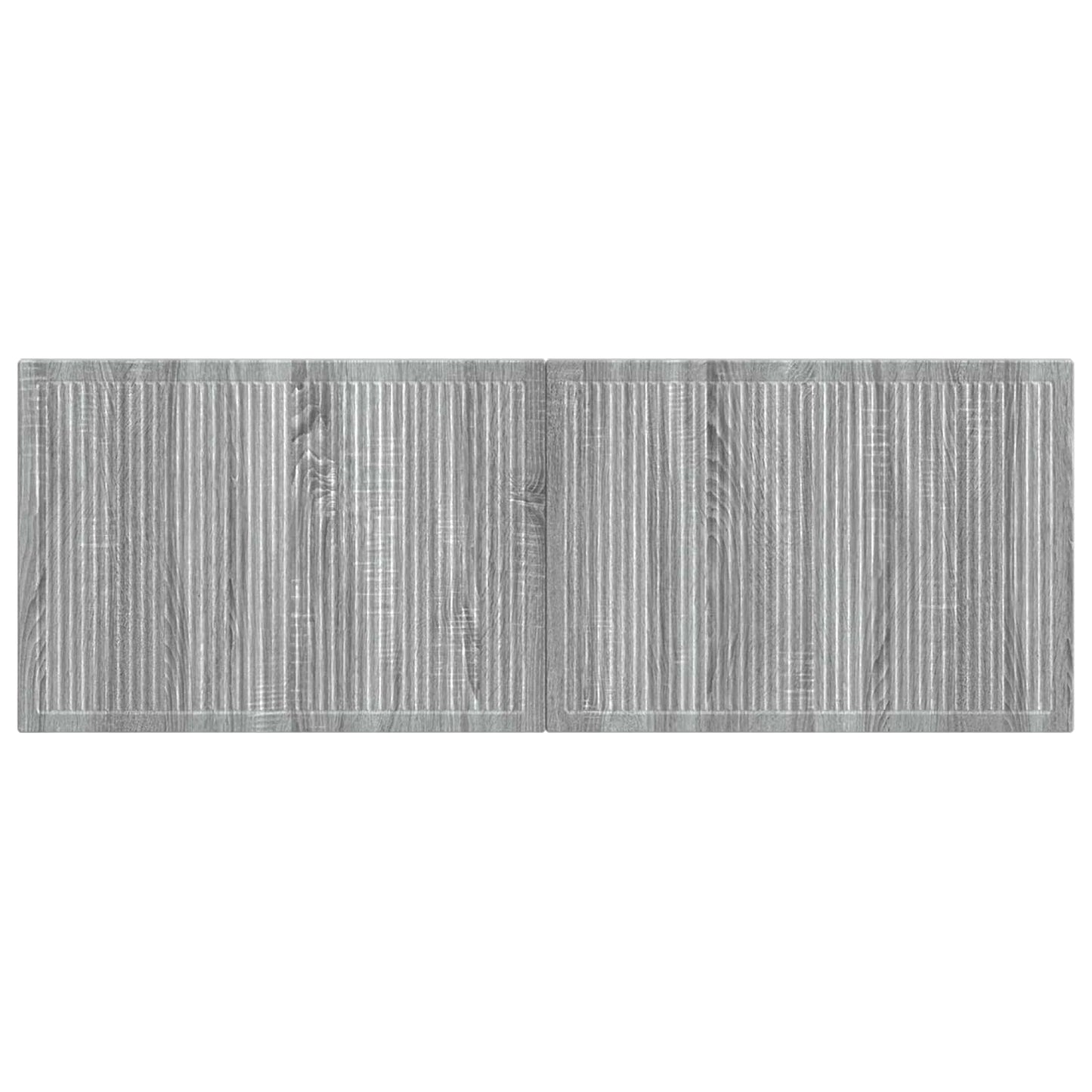 vidaXL Wall-Mounted Headboard EDE Grey Sonoma Engineered Wood