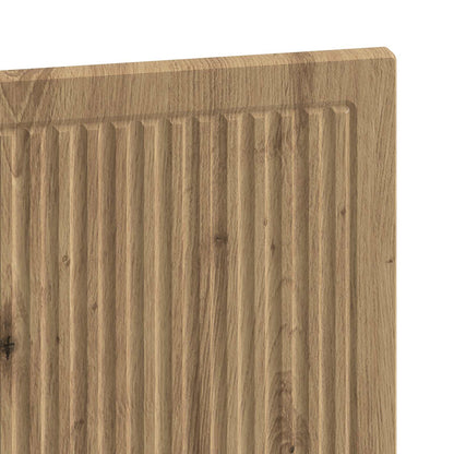 vidaXL Wall-Mounted Headboard EDE Artisan Oak Engineered Wood