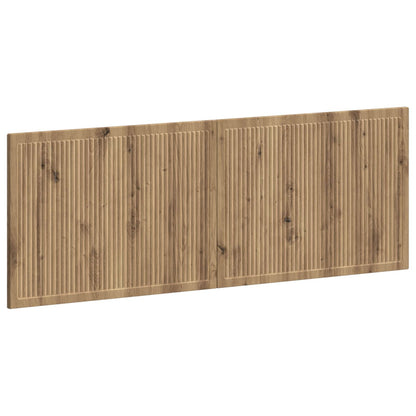 vidaXL Wall-Mounted Headboard EDE Artisan Oak Engineered Wood
