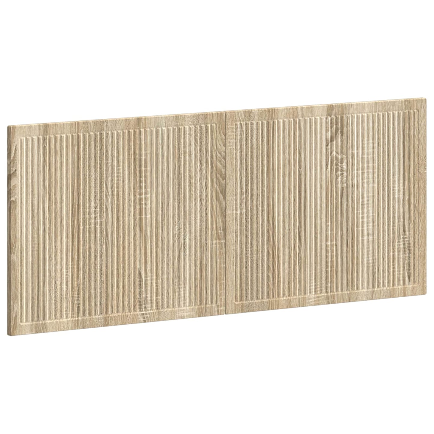 vidaXL Wall-Mounted Headboard EDE Sonoma Oak Engineered Wood