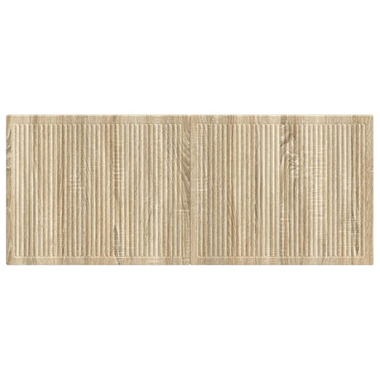 vidaXL Wall-Mounted Headboard EDE Sonoma Oak Engineered Wood